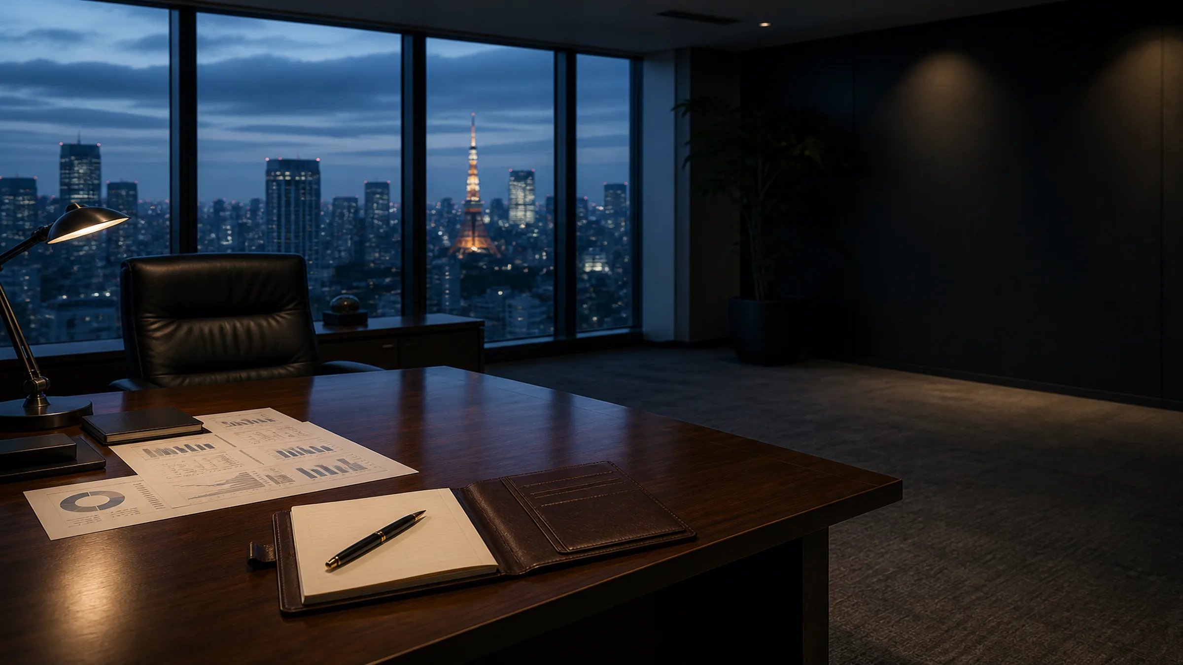 財務・資産コンサルティングのオフィス風景